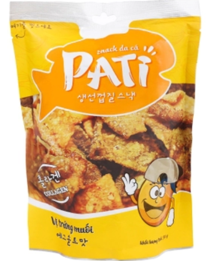 SN- Crispy Salted Egg Fish Skin Pati 50g