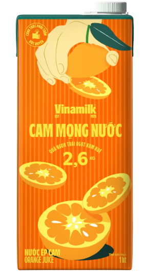 BW.S- Orange Juice Vinamilk 1L