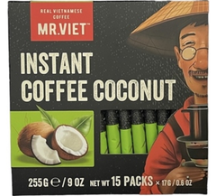 CF- Instant Coffee Coconut Flavor Mr.Việt 255g T6
