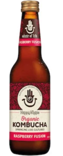 BW.S- Raspberry Fusion Tea Kombucha Happy Hippie 330ml