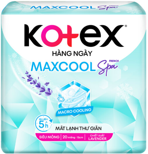 PU- Tampon Daily Max Cool Spa Kotex (20+4)pcs T5
