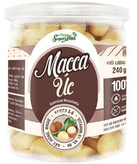 NU- AUS Macadamias Kernels Your Super Food 240g T7