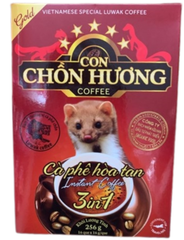 CF- Instant Coffee 3in1 Con Chồn Hương Luwak (16packs*16g) 256g T3
