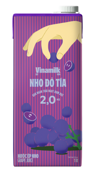 BW.J- Grape Juice Vinamilk 1L T10