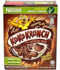 GR.G- Chocolate Taste Breakfast Cereal Koko Krunch Bar Nestle 25g T7