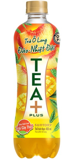 BW.S- Tropical Peach Tea Oolong Tea Plus 450ml