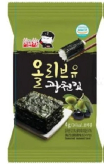 SN- Rong biển ăn liền vị truyền thống - Captain Lee Mini Instant Seaweed Traditional Flavor 2g