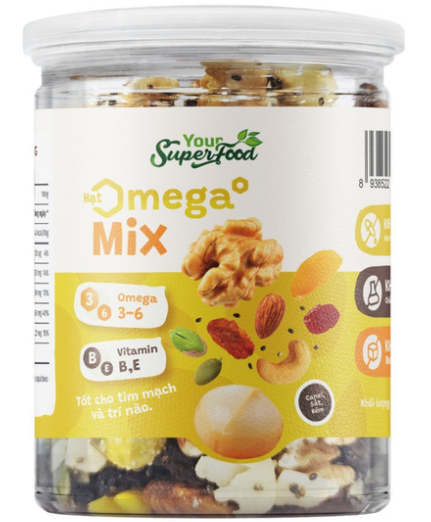 NU- Omega Mix Nuts Your Super Food 240g T7