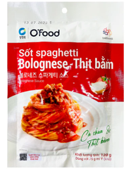 SS- Bolognese Sauce & Minced Meat Spaghetti O'Food 120g