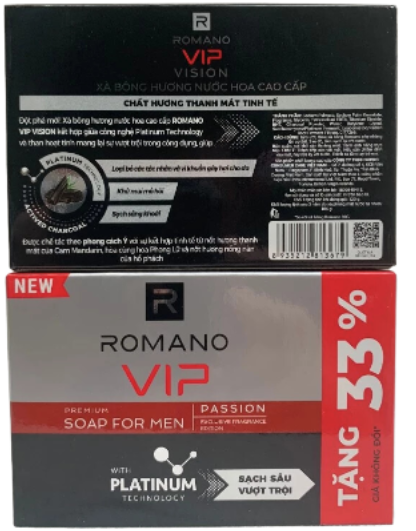 PU- Body Soap Vip Passion Romano 90g
