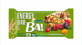 GR.G- Energy Bar 5 Dried Fruit Bakalland 40g T5
