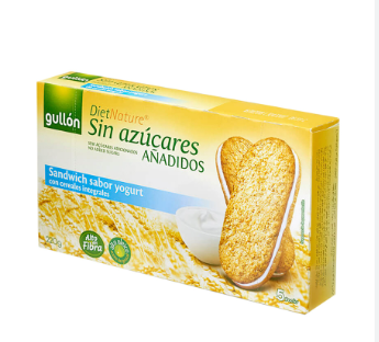 SN.PC- Sandwich Sabor Yogurt Diet Ligera Gullon 200g