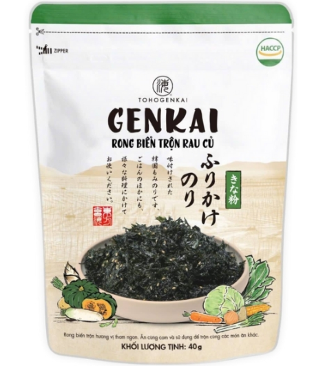 SN- Seasoned Seaweeds Mixed Vegetable Tohogenkai 40g