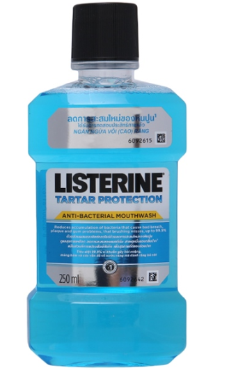 PU- Tarta Protection Mouthwash Listerine 250ml T2