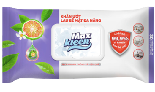 PU- Wet Tissue Max Kleen 30pcs T7