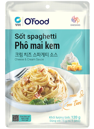 SS- Cream Cheese Sauce Spaghetti O'Food 120g