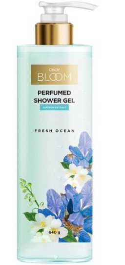 PU- Perfumed Shower Gel Fresh Ocean Cindy Bloom 640g T3
