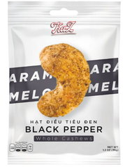 NU- Black Pepper Whole Cashews Kazori 35g T7