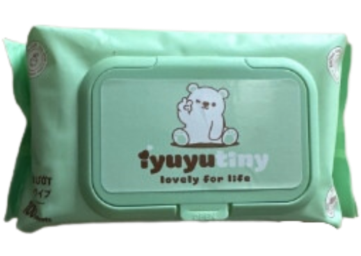 PU- Wet Towels Iyuyu Tiny 100 Sheets T3 (Green)