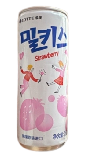 BW.J- Strawberry Flavor Milk Soda Milkis 250ml
