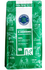 CF- Roasted & Ground Coffee K MORNING (Xanh) 227g T10