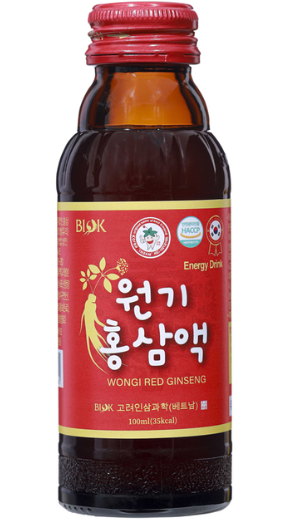 BW. S- Wongi Red Ginseng BIOK Red Ginseng Juice 100ml T6