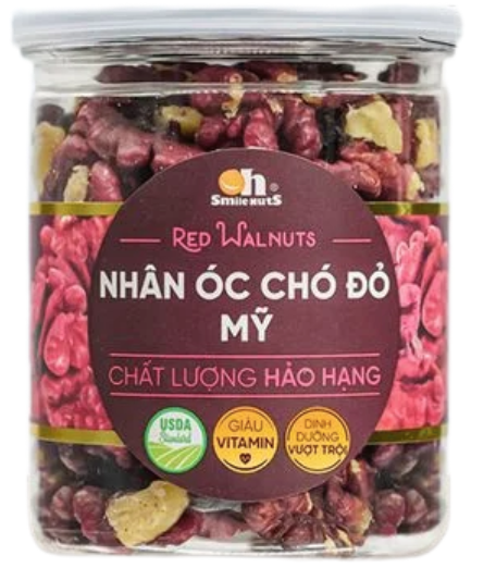 NU- Red & Yellow Walnuts Smile NutS 200g