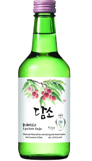 WI.KJ- Lychee Flavored Soju Damso 360ml T7
