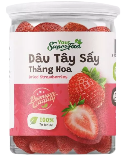 FRD- Dried Strawberries Your Super Food 70g T7