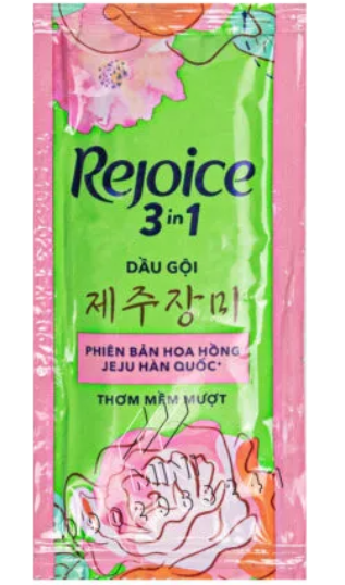 PU- Jeju Rose 3in1 Shampoo Rejoice 6ml T12