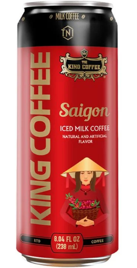 CF- Vietnamese Iced Milk Coffee King Coffee 238ml T4