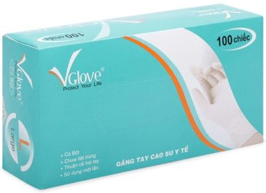 PU- Nitrile Rubber Gloves Vglove 100PCS T3