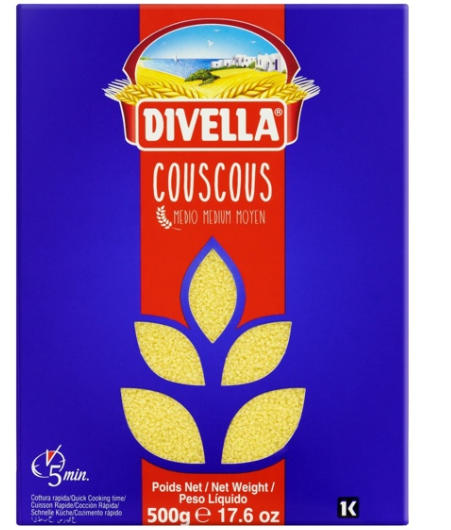 NU- Couscous Pasta Divella 500g