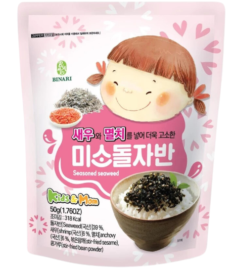 SN- Smile Seasoned Seaweed Pollock Flavor 50g T7