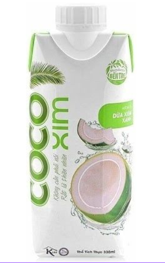 BW.J- Green Siamese Coconut Flavor Coconut Juice Coco XIM 330ml T4