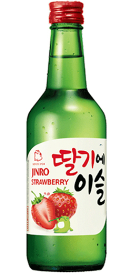 WI.KJ- Strawberry Flavour Soju Jinro 360ml 13%