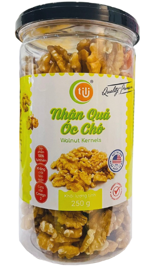 NU- Shelled Walnut Tili 250g T4