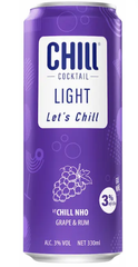 WI.KJ- Chill Light Grape & Rum Sparkling Cocktail 3% 330ml