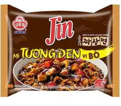 GR.NO- Beef Flavor Black Beans Sauce Ramen Jin Jjajang Ottogi 135g (20) T7