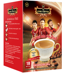 CF- Instant Coffee 3in1 King Coffee (18packs x 16g) 288g T4