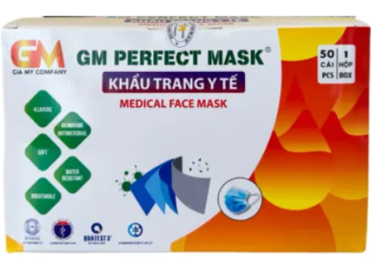 PU- High Quality Face Mask GM 50pcs/box T6