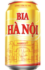 BE.LB- Beer 4.6% Bia Hà Nội 330ml (Vàng) T9