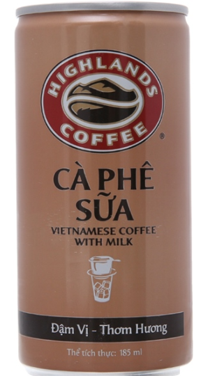 CF-Vietnamese Coffee w. Milk Highland 185ml
