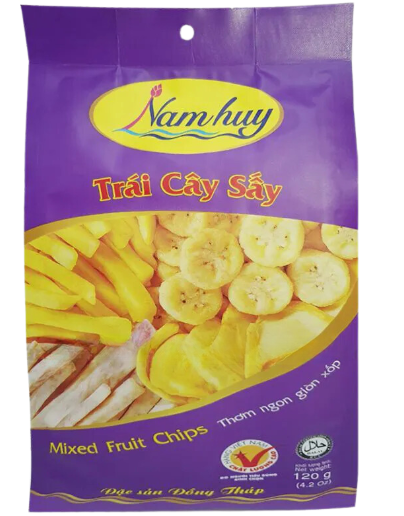 FRD- Mixed Fruit Chips Nam Huy 120g