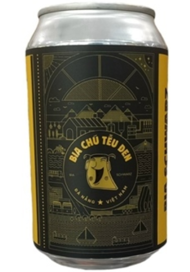 BE.LB- Beer German Schwarz Chú Tễu Đen 330ml T9