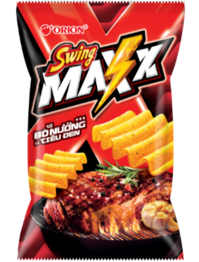 SN- Spicy Potato Snack Swing Maxx 52g
