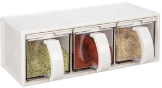 PU- Kitchen Spice Box Yoko