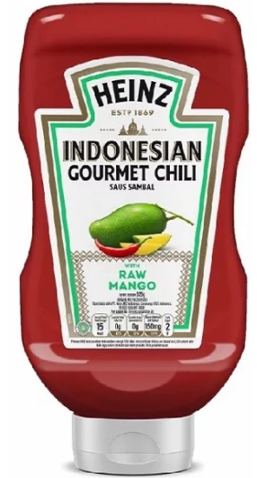 SS- Indonesian Gourmet Chili Sauce Heinz 325g T1