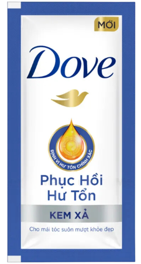 PU- Kem xả Dove phục hồi hư tổn - Conditioner Dove 6g