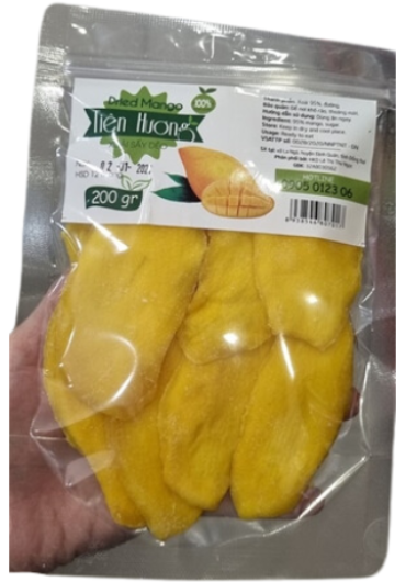 FRD- Dried Mango 200g (Xoài sấy dẻo Tiên Hương)